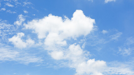 blue sky background with clouds
