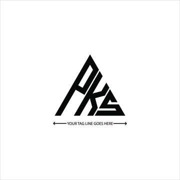 PKS letter logo creative design. PKS unique design
