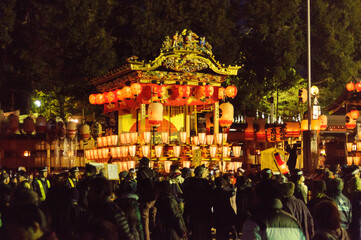  秩父夜祭　秩父神社の様子 © SB
