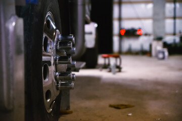 close up of a wheel