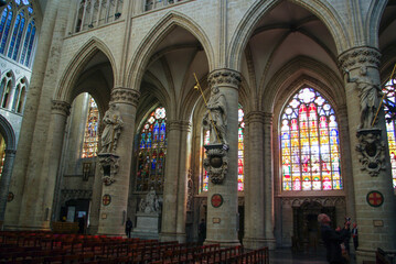 Obraz premium Holidays in Belgium. Discovering Brussels