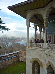Istanbul, Turkey, famous gateway Bosporus Eurasia and cruise destination for antique historic tours...