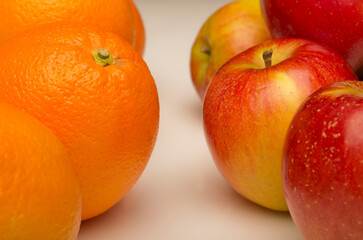 oranges and apples
