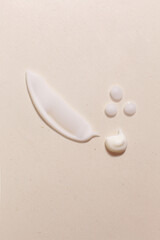 cosmetic cream for care close up