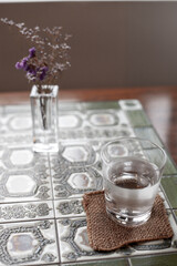 透明感のあるグラス