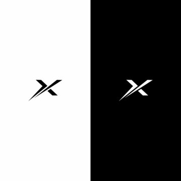 Download letter x logo. slice logo design concept template Vector Art.  Choose from over a million free v… | Logo design typography, Logo design  process, Logo design