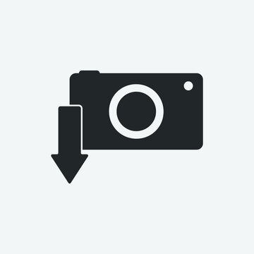  camera vector icon illustration sign 