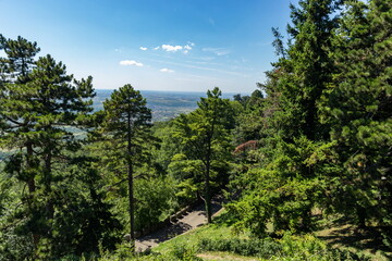 Fototapeta na wymiar View from Avala hill near Belgrade, Serbia