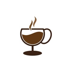 coffee glass logo