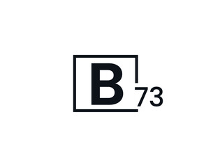 B73, 73B Initial letter logo