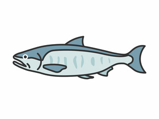 鮭のイラスト