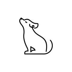 pet dog logo design