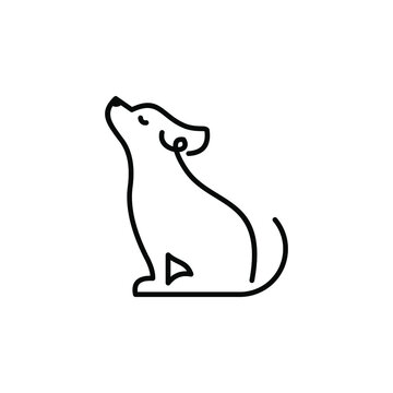 pet dog logo design