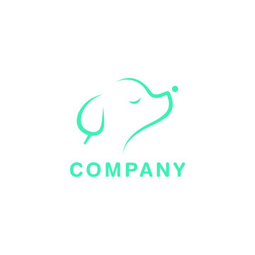 pet dog logo design