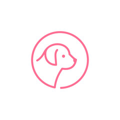 pet dog logo design