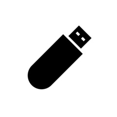 usb flash drive vector icon