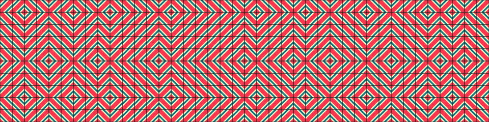 Abstract Geometric Pattern generative computational art illustration