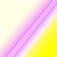 PINK YELLOW ABSTRACT
