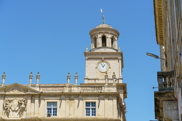 clock tower in Arles France