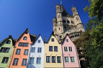 Fototapeta na wymiar Old Town of Cologne, Germany