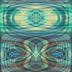 A unique abstract illustration. Original wallpapers. A screensaver mobile devices. A beautiful image will decorate design projects and ideas. A unique combination of lines, waves of curves, textures.