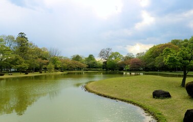 Fototapeta na wymiar 穏やかな春の日　新緑　風景