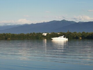lake in the mountains
