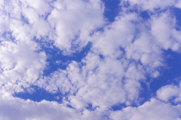 Fototapeta premium cloudscape photography of blue sky background air scenic view