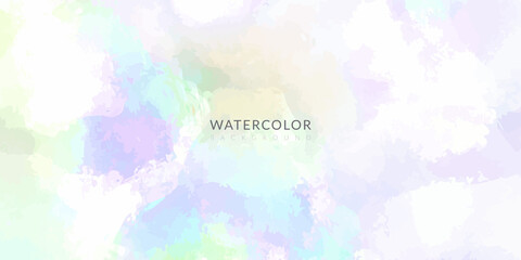Abstract Water Color Brushed Painted Background. Abstract Watercolor brush stroked painting. Soft water colored texture abstract background. 