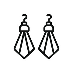 Jewel icon vector set. jewelry illustration sign collection. bijouterie symbol or logo.