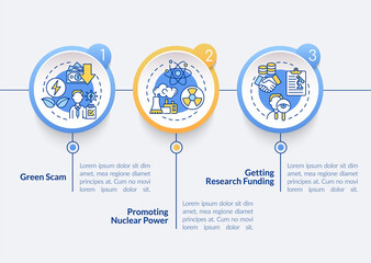 Conspiracy theory vector infographic template. Getting research presentation outline design elements. Data visualization with 3 steps. Process timeline info chart. Workflow layout with line icons