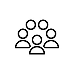 Team, Group icon. Vector illustration eps.10