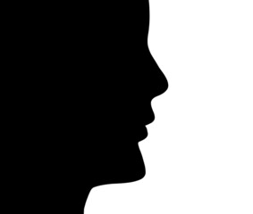 silhouette of a person
