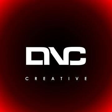 DNC Letter Initial Logo Design Template Vector Illustration
