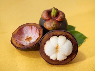 Mangosteen (Scientific name: Garcinia mangostana Linn.) is a tropical evergreen plant.