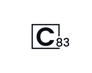 C83, 83C Initial letter logo