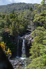 Fototapeta na wymiar Waterfall in New Zealand