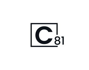 C81, 81C Initial letter logo