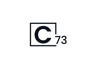 C73, 73C Initial letter logo