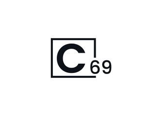 C69, 69C Initial letter logo