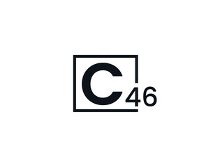 C46, 46C Initial letter logo