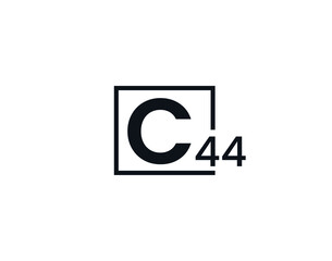 C44, 44C Initial letter logo