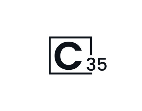 C35, 35C Initial letter logo