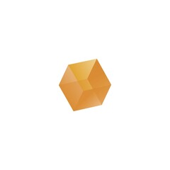cube shape box illustration logo icon