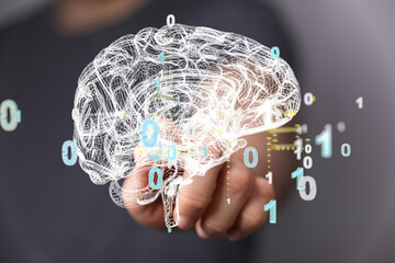 3d rendered medically accurate illustration brain