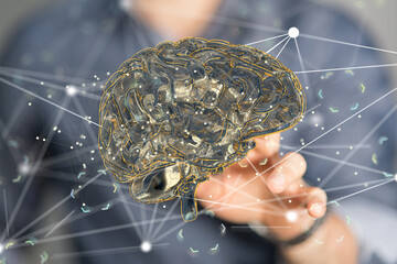 3d rendered medically accurate illustration brain