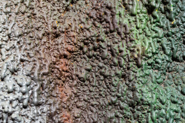 volcanic artificial background close up