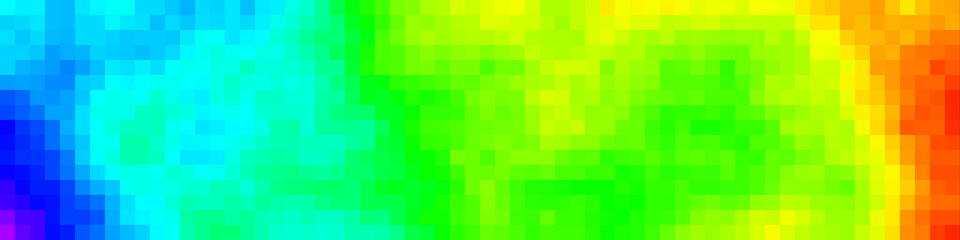 Color Pixels Cloud Abstract Computational Generative Art background illustration