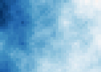 Color Pixels Cloud Abstract Computational Generative Art background illustration