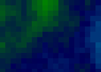 Color Pixels Cloud Abstract Computational Generative Art background illustration